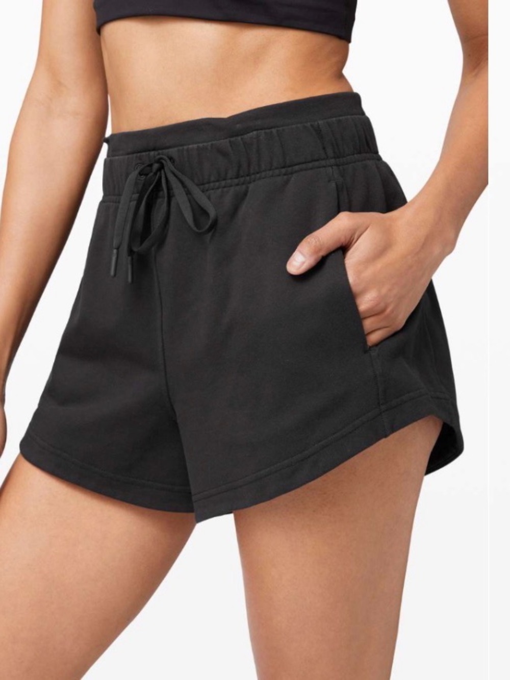 Lululemon Inner Glow 3” shorts size 8
